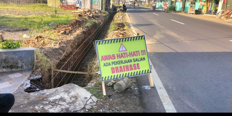 DPUBM Kab Malang Kembali Bangun Drainase Wilayah Sukoraharjo Kepanjen