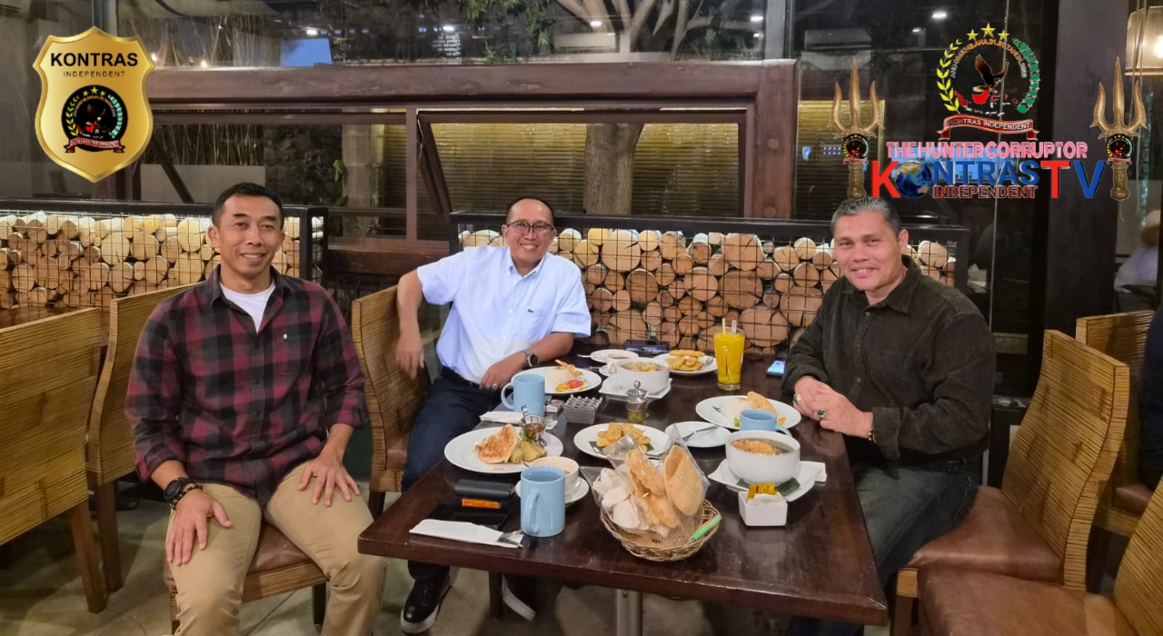 Pimpinan Regional KontraS Independent Sumatera, RISPONDI Hadiri Jamuan Makan BRIGJEN MAHFUD Selaku DANREM 032 Wibraja Provinsi Sumatera Barat.