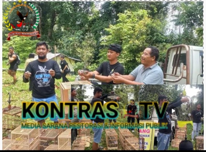 1000 Burung Dilepas liarkan di Agro Part Coban Baung Wonosari.