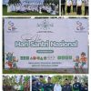 MWC NU Kecamatan Tirtoyudo Gelar Upacara Hari Santri Nasional 2025 Di Lapangan Taman Satriyan.