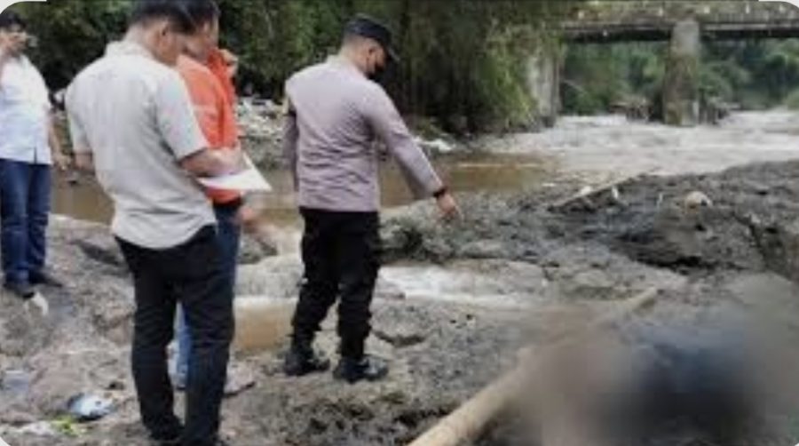 Simin Warga Semanding Terhanyut Disungai Brantas Kepanjen