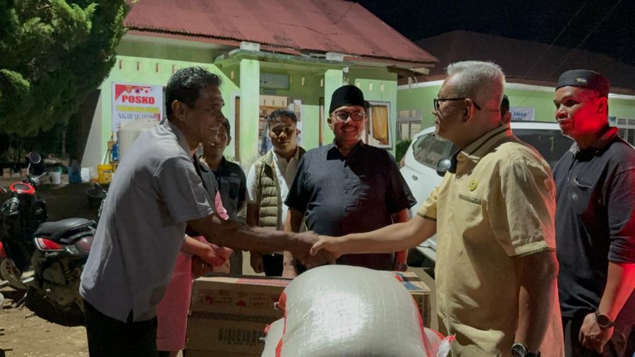H. Beni Utama Gerak Cepat Salurkan Bantuan untuk Korban Galodo di Agam