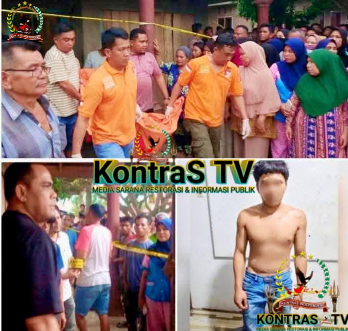 Satreskrim Polres Pasaman Gercep Bekuk Pelaku Pembuhan Sadis di Langsek Kodok Barat Rao Selatan