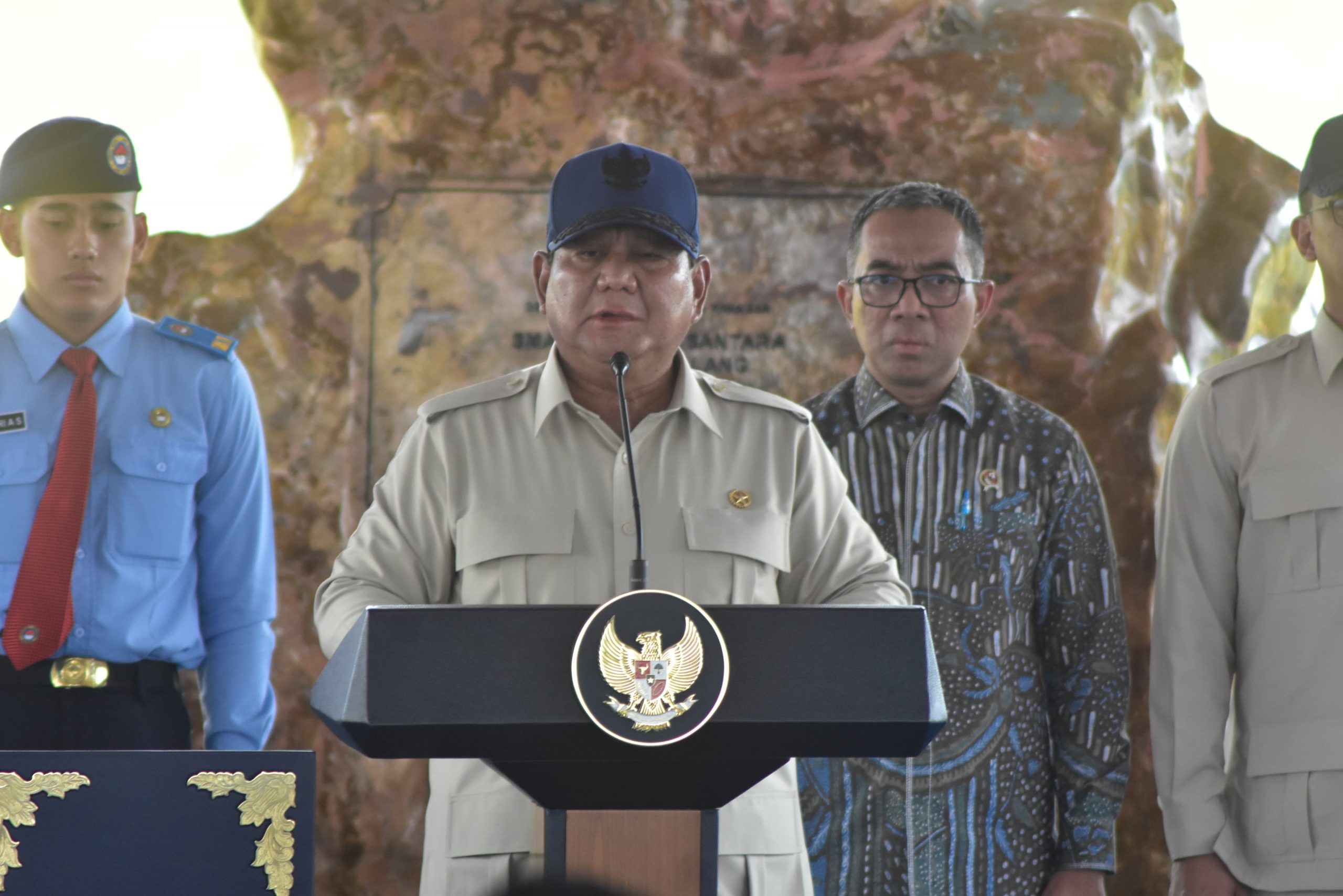 Presiden Prabowo Resmikan SMA Taruna Nusantara Di Gampingan Pagak