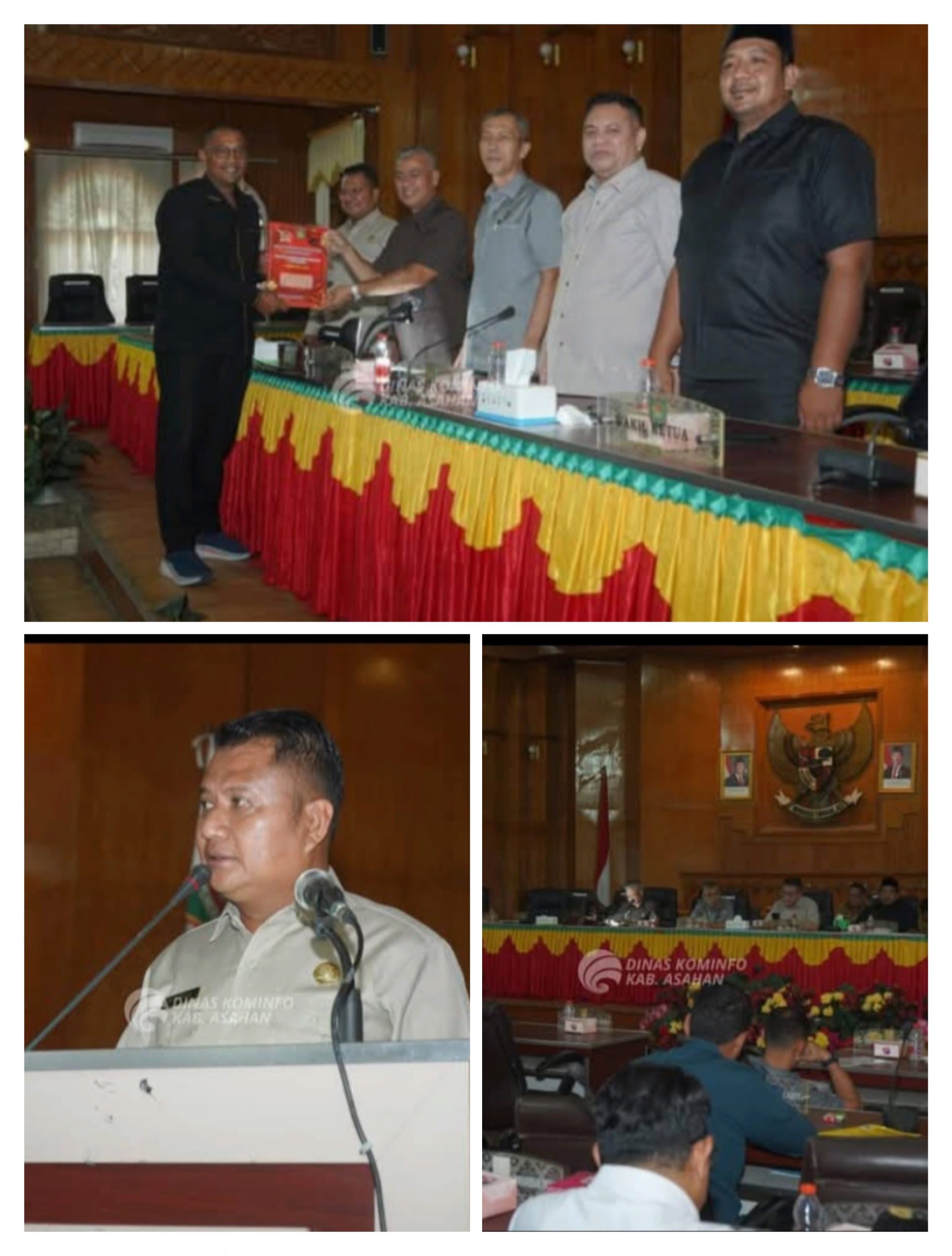 Wakil Bupati Asahan Sampaikan LKPJ 2025 Dalam Rapat Paripurna DPRD