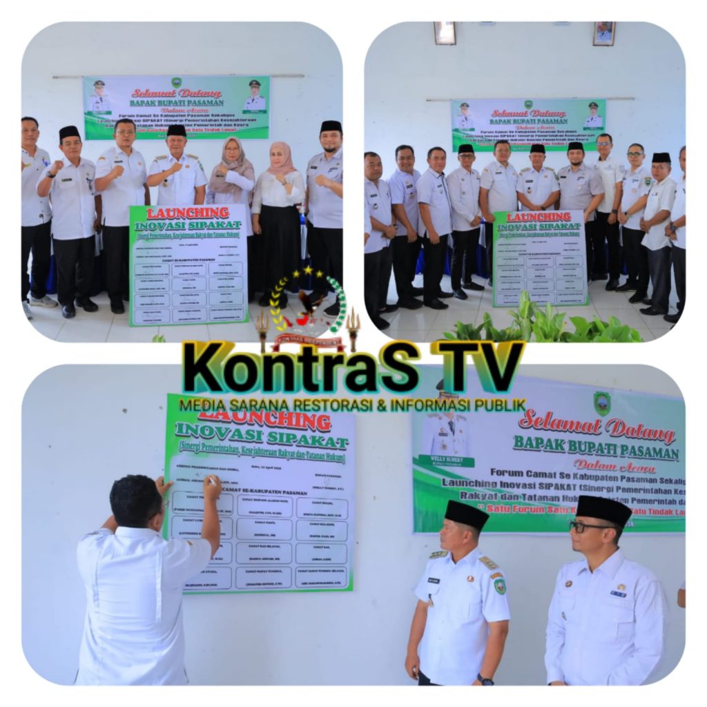 Dorong Peningkatkan Layanan Publik, Bupati Welly Launcing Inovasi “SIKAPAT” Melalui Forum Camat di Duo Koto