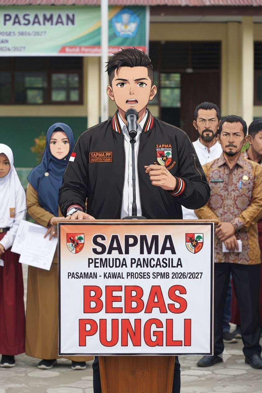 Tegaskan Transparansi, Ketua SAPMA PP Pasaman Yakup Hasibuan Kawal Proses SPMB 2026/2027 Bebas Pungli