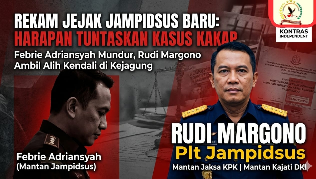 Eksklusif Kontras: Di Balik Mundurnya Febrie Adriansyah, Membedah Rekam Jejak Rudi Margono Sang Jampidsus Baru