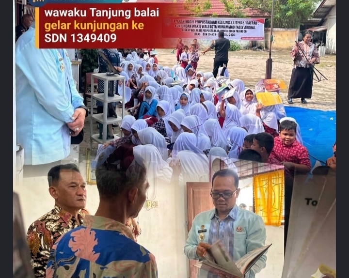 Wawako Tanjungbalai Gelar Kunjungan Ke SDN 134409
