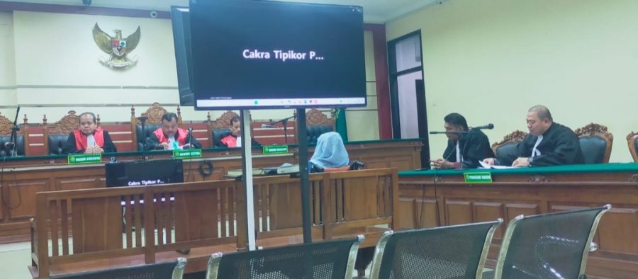 Terdakwa Neng Tiwik, Optimistis Hadapi Putusan Majelis Hakim Pekan Depan SURABAYA.
