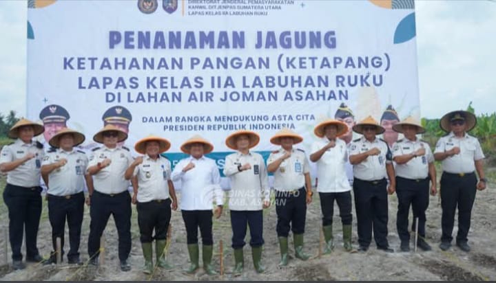 Wakil Bupati Asahan Dukung Penanaman Jagung Ketahanan Pangan