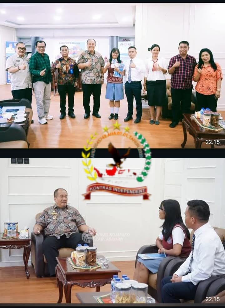 Bupati Asahan Terima Audiensi Yayasan SMA Swasta Panti Budaya Kisaran