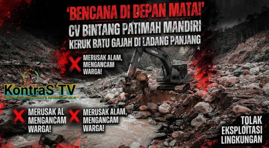 Bencana di Depan Mata! CV Bintang Patimah Mandiri Keruk Batu Gajah di Ladang Panjang, Ancam Hancurkan Sungai dan Putus Jalan Lintas