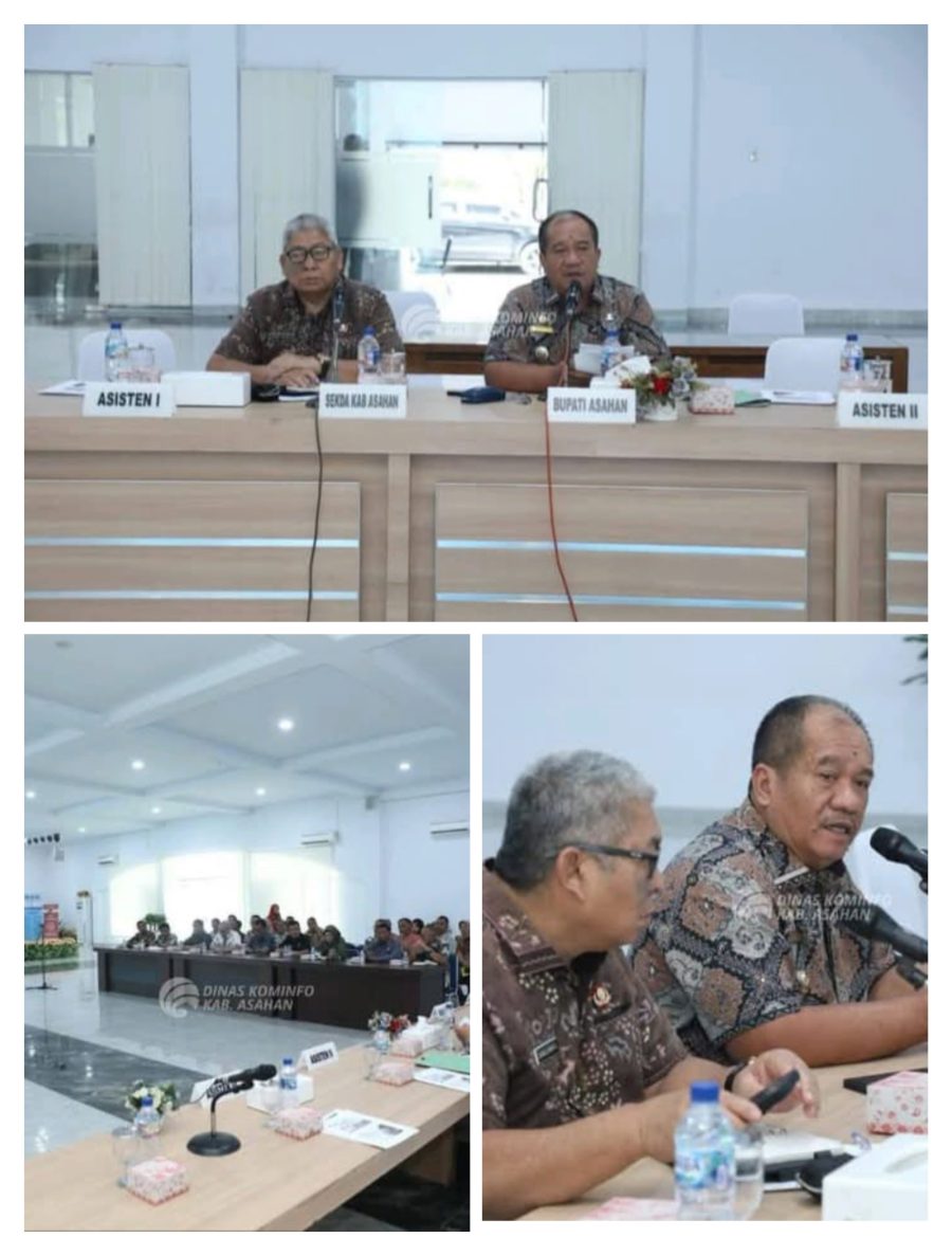 Bupati Asahan Pimpin Rapat Koordinasi Parlinsos Digital Tahun 2026
