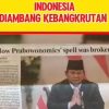 Hasil Sorotan Media Internasional, Indonesia di Ambang Kebangkrutan