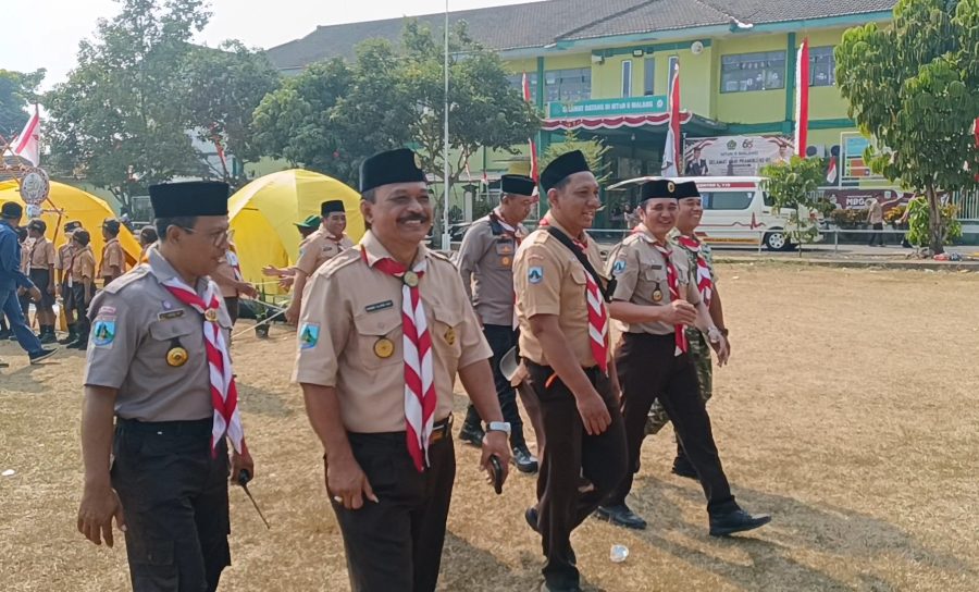 Lahirkan Generasi Berintegritas, Perkemahan Pramuka Se-Kepanjen Digelar Kembali