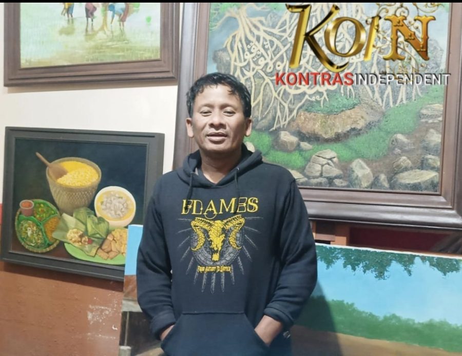 Puluhan Tahun Berkarya, Seniman Jhony Ubah Rumah Jadi Galeri & Studio Seni di Kalipare