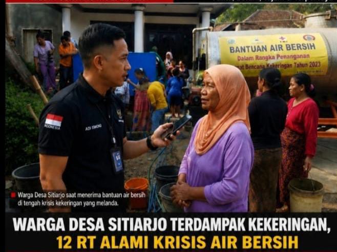 Krisis Air Bersih Meluas diSumbermanjing Wetan