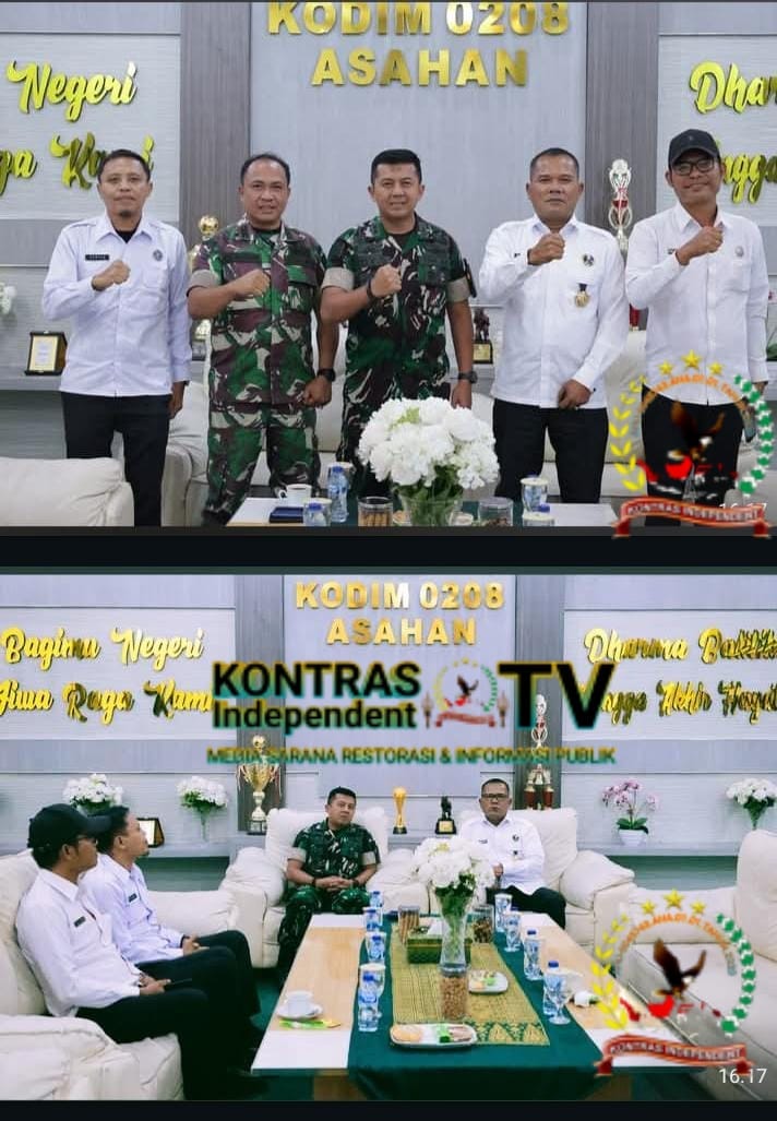 Dandim 0208/Asahan Terima Audiensi Kepala BNN Kota Tanjungbala