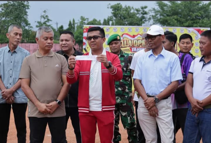 Dandim 0208/Asahan Hadiri Pembukaan Turnamen Sepak Bola U35+ Piala DPRD Asahan
