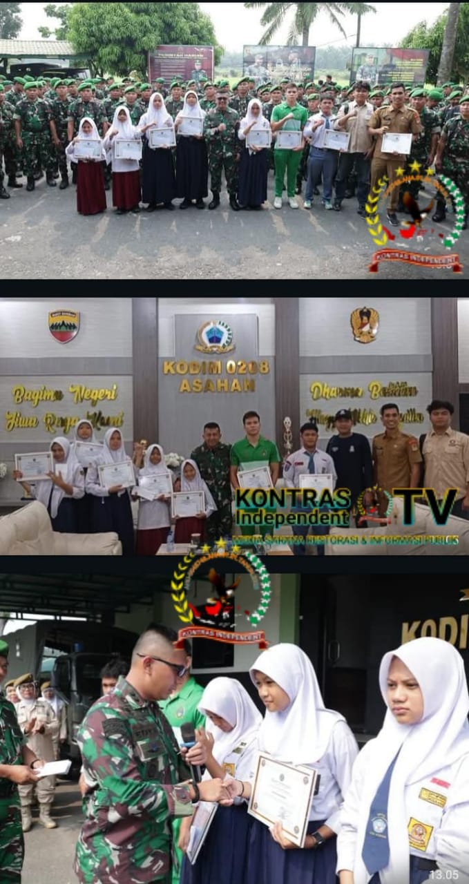 Dandim 0208/Asahan Apresiasi Atlet Muda Akuatik, Raih 22 Medali di Kejuaraan Piala Kemerdekaan RI