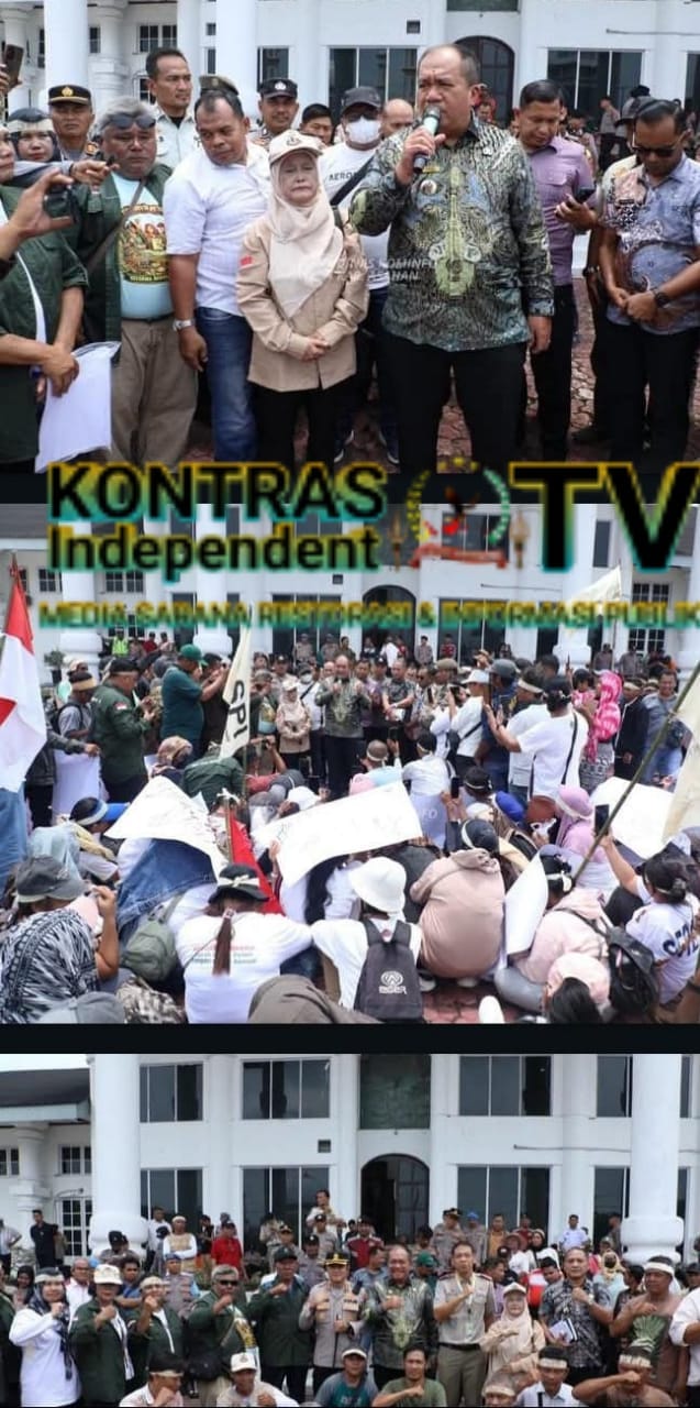 Bupati Asahan Tanggapi Unjuk Rasa Serikat Petani Indonesia