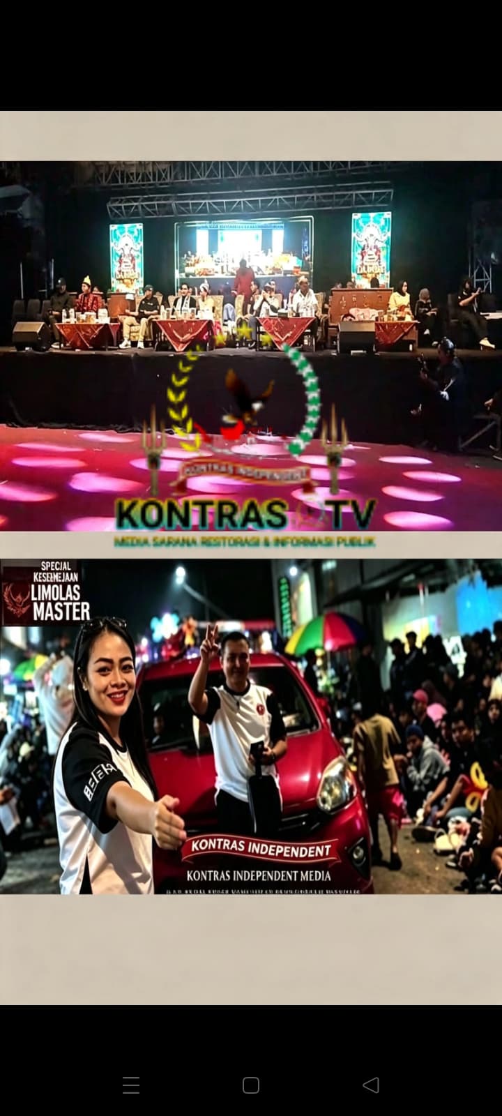 Peringati HUT ke-81 Kemerdekaan — Penampilan Urutan ke-11 Limolas Master Hasil Kolaborasi Pemuda Babusalam dan Kontras Independen di Karnaval Sem-Sem Dampit