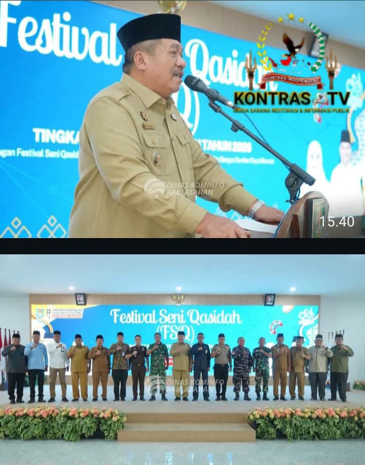 Bupati Asahan Buka FSQ Tingkat Kabupaten Tahun 2026