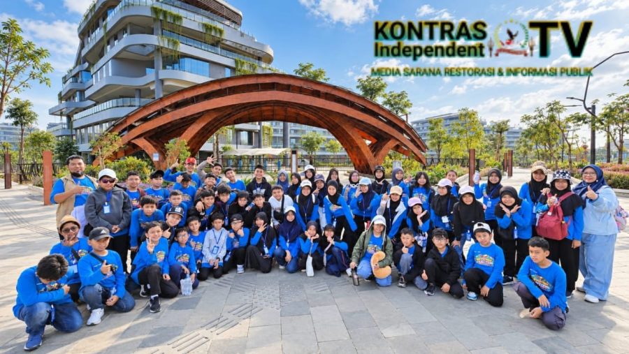 Belajar Kontekstual, Karakter Murid SD Vidatra Tumbuh Subur Lewat Study Tour