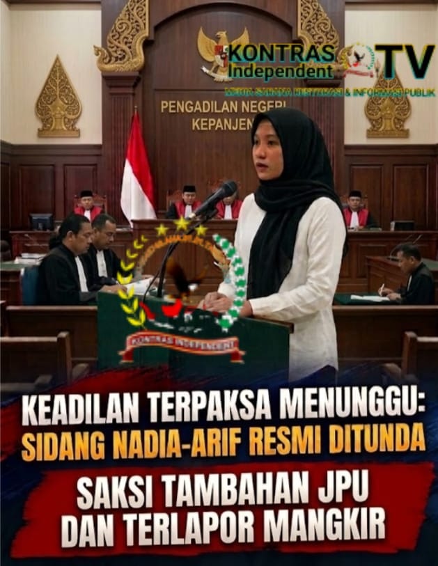 Saksi Tambahan JPU dan Terlapor Mangkir, Sidang Perkara Nadia-Arif di PN Kepanjen Resmi Ditunda