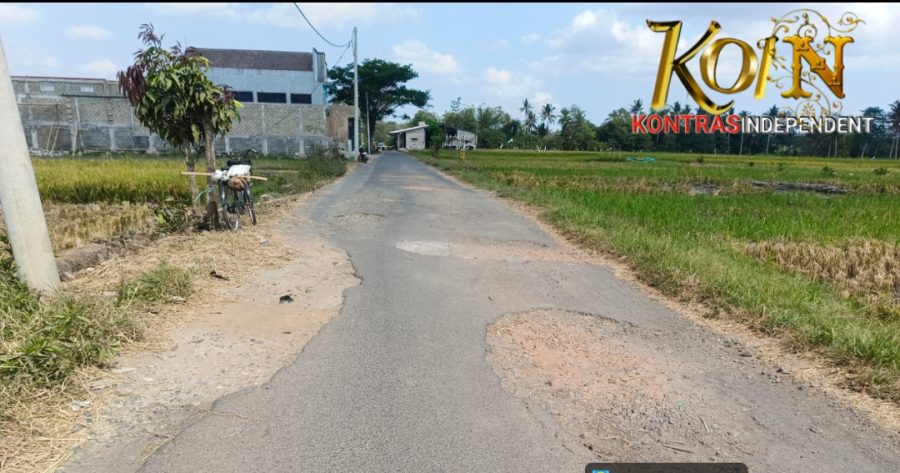 Jalan Vital Petani Rusak, Kades Curungrejo Mohon Perhatian Pemkab Malang