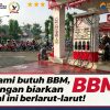 JERITAN DARI LINI DEPAN SPBU BANGKALAN
