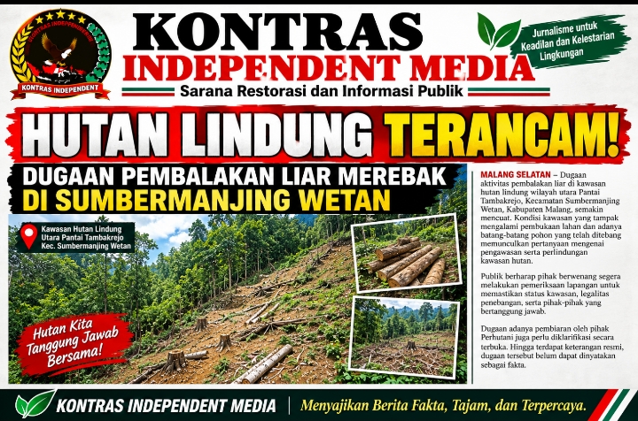 HUTAN LINDUNG TERANCAM