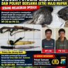 DUA PELAKU PEMBURUAN LIAR DI SUMAWE DITANGKAP, DUA EKOR LANDAK DAN SENAPAN DISITA