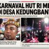 KARNAVAL HUT RI MERIAH DI DESA KEDUNGBANTENG