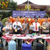 Polres Malang Bongkar 273 Kasus di Operasi Sikat Semeru 2026, Terbanyak se-Polda Jatim