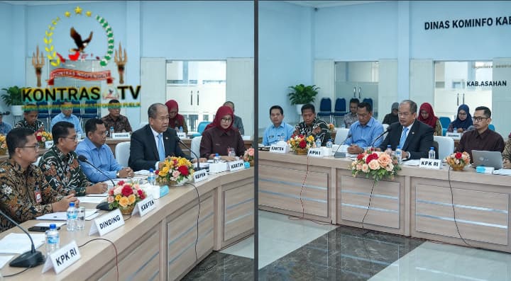 BUPATI ASAHAN DUKUNG DESA LEDONG BARAT JADI PERCONTOHAN ANTIKORUPSI