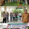 Kasdim 0208/Asahan Bersama Forkopimda Tinjau Kesiapan TPS Dan Pengamanan Pilkades
