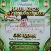 Haul ke-23 KH. Abd. Hannan Haris Digelar di Ponpes Ash-Sholihuddin Dampit