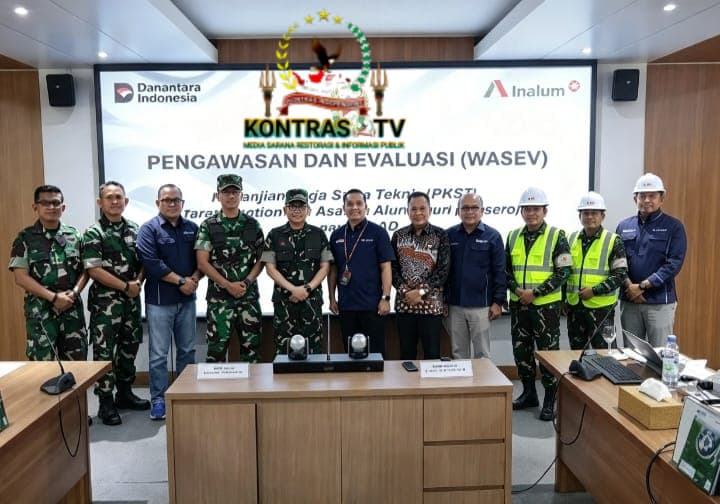 Dandim 0208/Asahan Sambut Hangat Waaster Kasad pada Wasev Kermater di PT Inalum