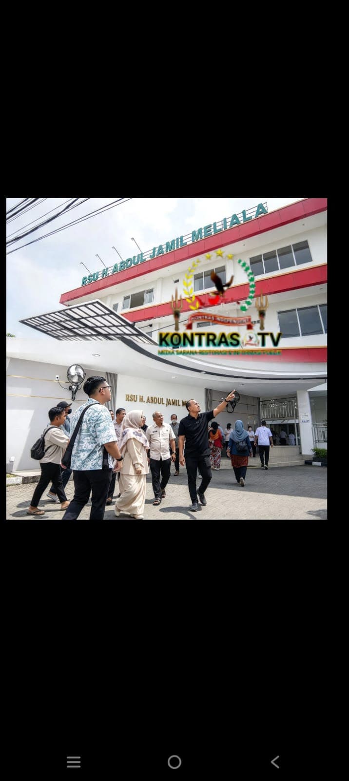 WALI KOTA TANJUNGBALAI TINJAU LANGSUNG RS ABDUL JALIL MELIALA: BELUM ADA IZIN OPERASIONAL