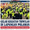 GELAR KEGIATAN TRIWULAN DI LAPANGAN POLAMAN, PESERTA LINTAS KECAMATAN PERKUAT KEBERSAMAAN