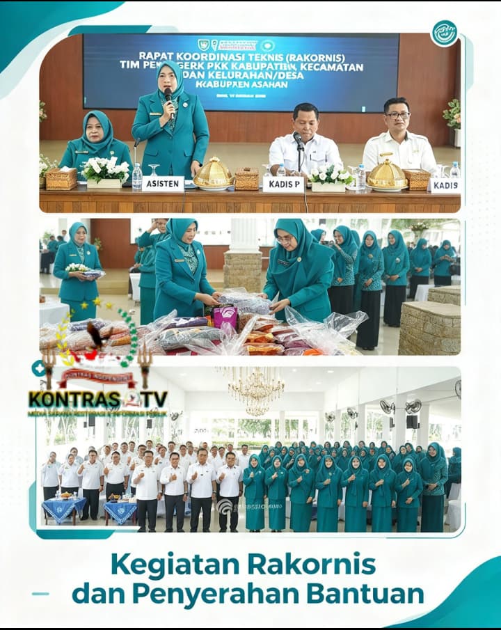 TP PKK Kabupaten Asahan Gelar Rapat Rakornis