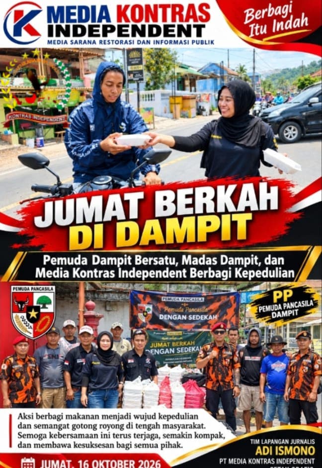 JUMAT BERKAH DI DAMPIT: Lebih dari 1.100 Paket Makanan Dibagikan ke Warga
