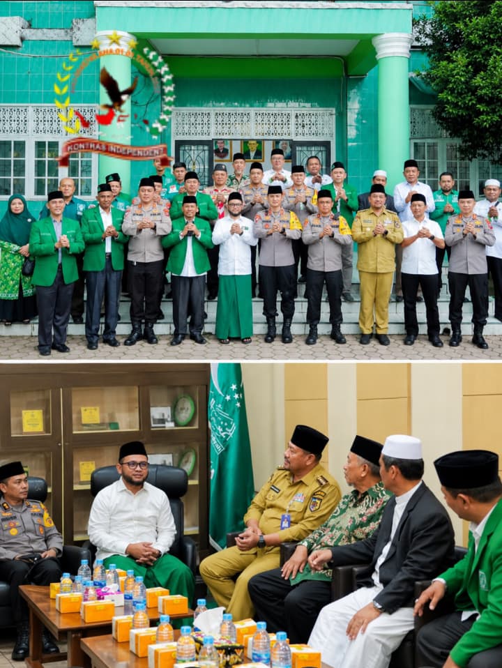 Bupati Batu Bara Hadiri Silaturahmi Dengan Kapolda Bersama Al Washliyah